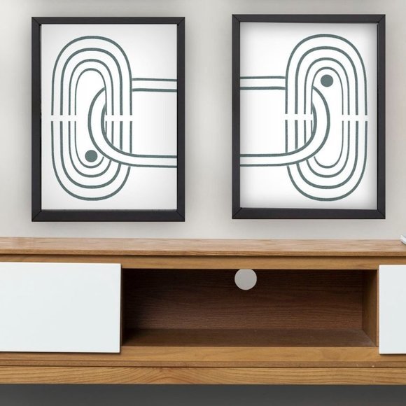 4‎ Modern minimalist  illustrate art print - Picture 4 of 6